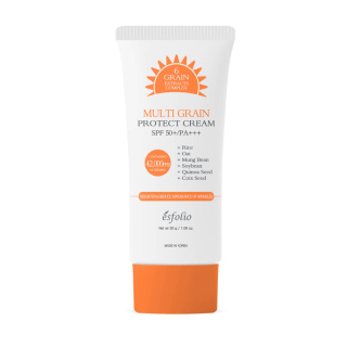 Esfolio - Multi Grain Protect Cream SPF 50+/PA+++, 30g - rozświetlający krem z filtrem