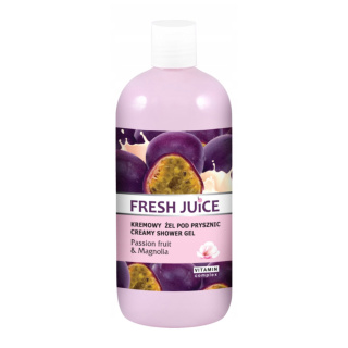 Fresh Juice - kremowy żel pod prysznic Marakuja i Magnolia, 500ml