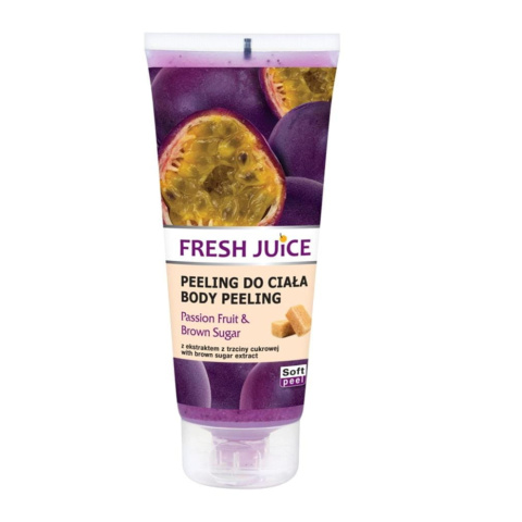 Fresh Juice - peeling cukrowy do ciała Marakuja, 200ml