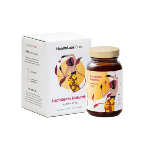 Health Labs Care - Lactoferrin Natural+, 30 kapsułek