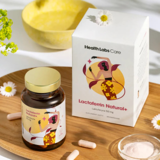 Health Labs Care - Lactoferrin Natural+, 30 kapsułek