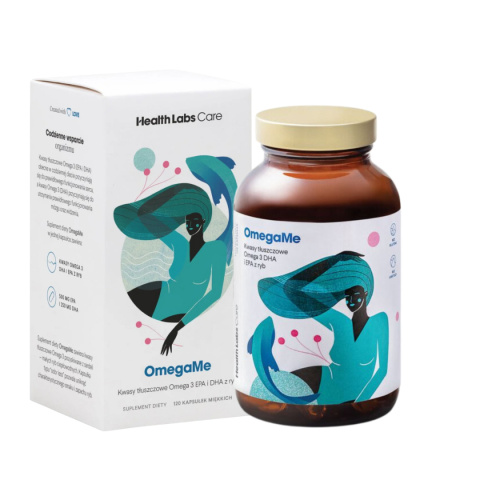 Health Labs Care - OmegaMe - kwasy tłuszczowe omega, 120 kapsułek