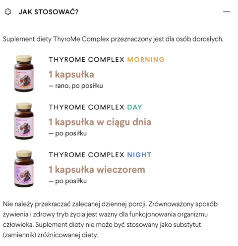 Health Labs Care - ThyroMe Complex, 90 kapsułek - zestaw wspierający pracę tarczycy