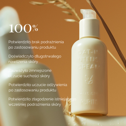 PURITO - Oat-in Intense Cream, 150ml - intensywny krem łagodząco-nawilżający