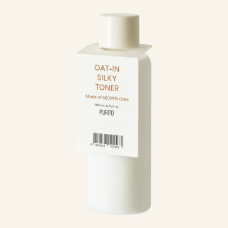 PURITO - Oat-in Silky Toner, 200ml - nawilżający tonik do twarzy z ekstraktem z owsa