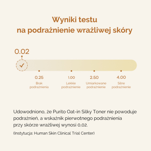 PURITO - Oat-in Silky Toner, 200ml - nawilżający tonik do twarzy z ekstraktem z owsa