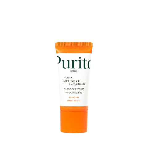 PURITO Seoul - Daily Soft Touch Sunscreen - lekki krem z filtrem (nowa wersja), 15ml