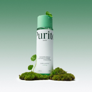 PURITO Seoul - Wonder Releaf Centella Toner Unscented - bezzapachowy, kojący tonik do twarzy, 200ml