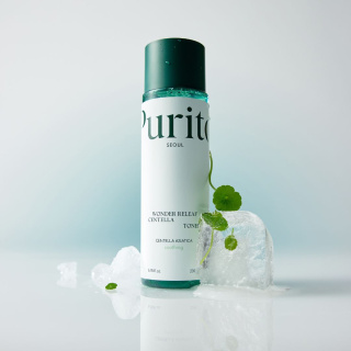 PURITO Seoul - Wonder Releaf Centella Toner - łagodzący tonik z wąkrotą azjatycką, 200ml