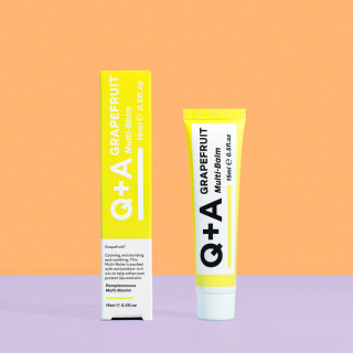 Q+A - Grapefruit Multi-Balm - Multifunkcyjny Balsam Do Ust, 15ml