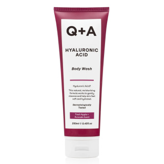 Q+A - Hyaluronic Acid Body Wash - Nawilżający Żel do Mycia Ciała z Kwasem Hialuronowym, 250ml