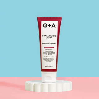 Q+A - Hyaluronic Acid Hydrating Cleanser - Nawilżający Żel do Mycia Twarzy z Kwasem Hialuronowym, 125ml