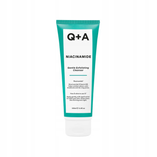 Q+A - Niacinamide Gentle Exfoliating Cleanser - Złuszczający Żel do Oczyszczania Twarzy z Niacynamidem, 125ml