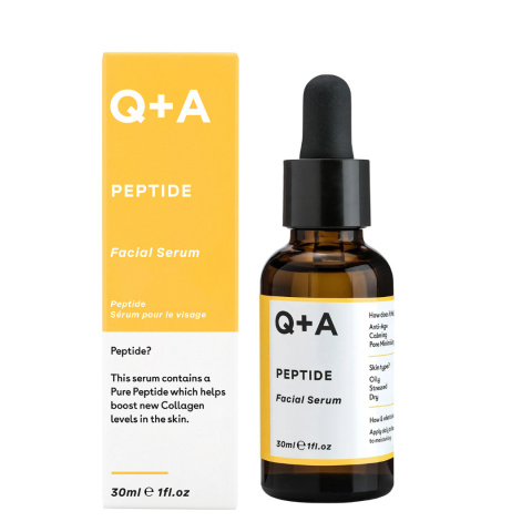 Q+A - Peptide Facial Serum - Przeciwzmarszczkowe Serum z Peptydami, 30ml