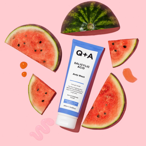 Q+A - Salicylic Acid Body Wash, 250ml - żel do mycia ciała przeciw wypryskom