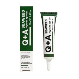 Q+A - Seaweed Peptide Eye Gel, 15ml - peptydowy żel-krem pod oczy