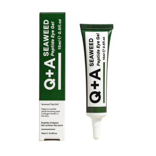 Q+A - Seaweed Peptide Eye Gel - Peptydowy Żel-Krem pod Oczy, 15ml