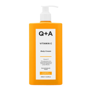 Q+A - Vitamin C Body Cream - Antyoksydacyjny Balsam do Ciała z Witaminą C, 250ml