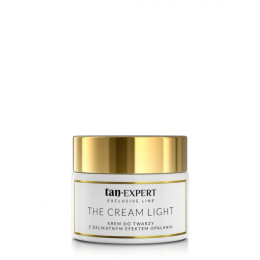 TanExpert - Exclusive Line The Cream Light, 50g – krem do twarzy z efektem opalania