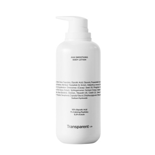 Transparent Lab - AHA Smoothing Body Lotion - balsam do ciała z kwasami, 400 ml