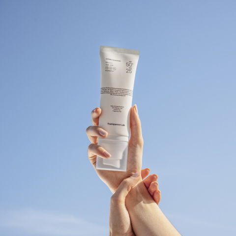 Transparent Lab - Invisible Sunscreen SPF50+ – niewidoczny, lekki krem przeciwsłoneczny SPF50+, 100 ml