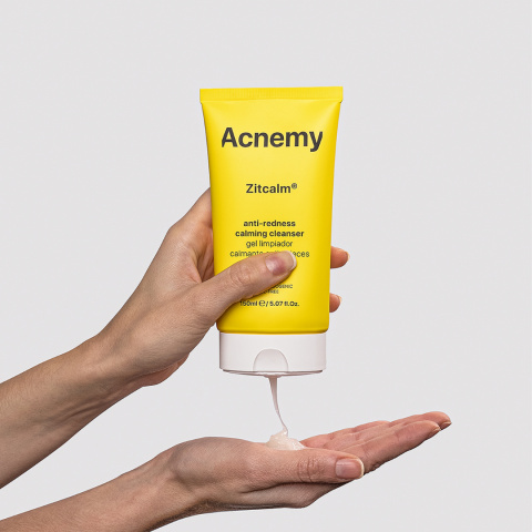 Acnemy - Zitcalm Calming Cleanser Gel - Łagodzący Żel do Mycia Skóry Trądzikowej, 150 ml