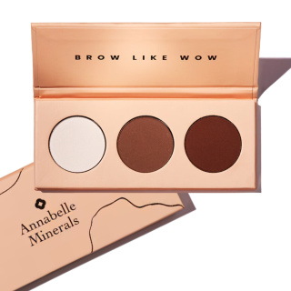 Annabelle Minerals - Brow Like Wow - paletka cieni do brwi