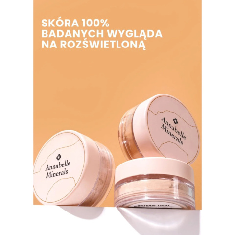 Annabelle Minerals - Rozświetlający Podkład Mineralny - Odcień Golden Sand, 10g