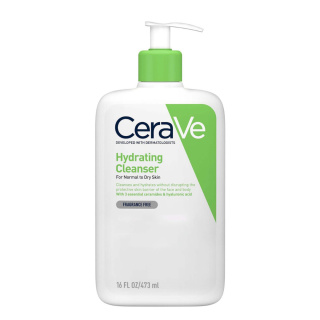 CeraVe - Hydrating Cleanser - Nawilżająca Emulsja Do Mycia Twarzy, 473ml