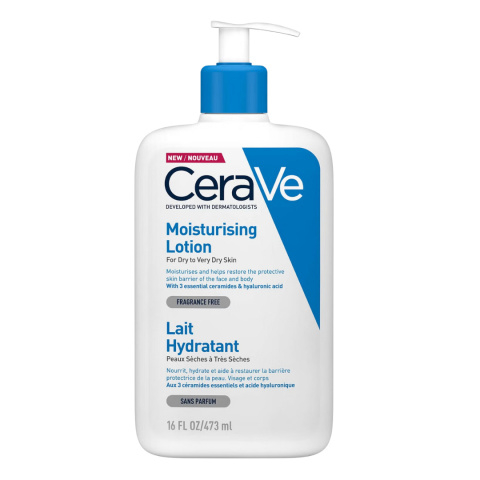 CeraVe - Moisturizing Lotion - Nawilżająca Emulsja Do Skóry Suchej I Bardzo Suchej, 473 ml