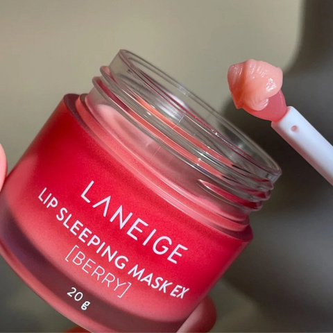 Laneige - Lip Sleeping Mask EX - Berry - Całonocna Maska Do Ust, 20g