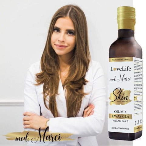 LoveLife - Skin by Med. Marci - kompozycja olejów wspierająca redukcję trądziku, 250ml