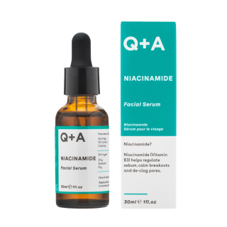 Q+A - Niacinamide Facial Serum - Regulujące Serum do Twarzy z Niacynamidem, 30ml