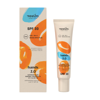 Resibo - Hands 2.0 - Odmładzający Krem do Rąk z Witaminą C i SPF 30, 30ml