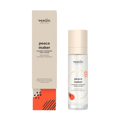 Resibo - Peace Maker - Lekka Emulsja Nawilżająco-Łagodząca, 50ml