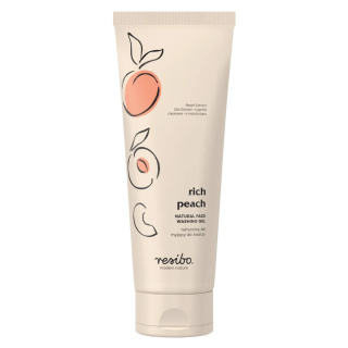 Resibo - Rich Peach - Naturalny Żel Do Mycia Twarzy, 125ml