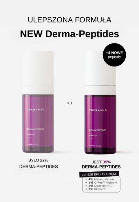 Theramid - Derma Peptides - Serum-Terapia Odmładzająca z 35% Peptydami Biomimetycznymi, 30ml